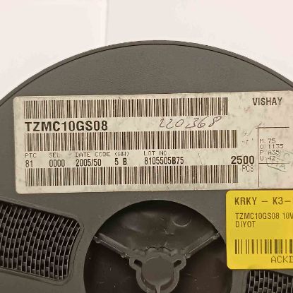 TZMC10GS08 10V 0.5W VISHAY ZENER DİYOT resmi