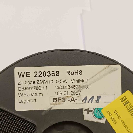 TZMC10GS08 10V 0.5W VISHAY ZENER DİYOT resmi