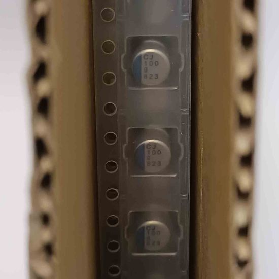 PCJ0G101MCL1GS 100MF 4V 5X6 NICHICON SMD KONDANSATÖR resmi