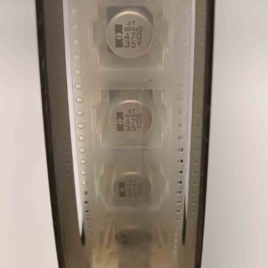 3224RMVE35VC470M 470MF 35V 12.5X13.5 NIPPON SMD KONDANSATÖR resmi