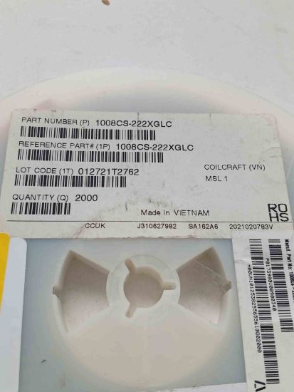 1008CS222XGLC 2.2uH 1008 COILCRAFT SMD BOBİN resmi