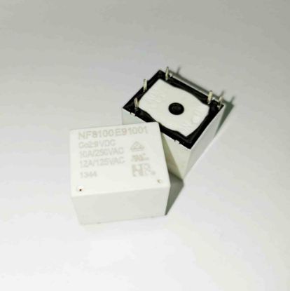 NF8100E91001 9V 10A 1NO 5PIN HF MİLİONSPOT RÖLE resmi