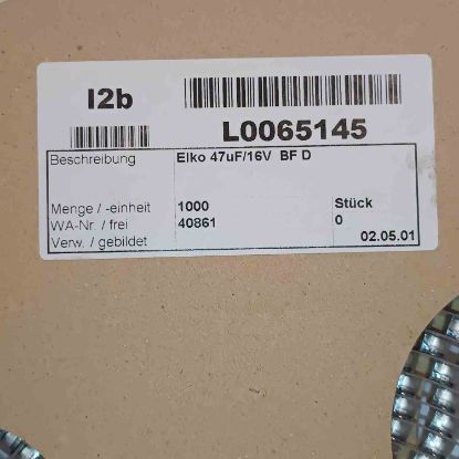 ECEV1CA470SP 47MF 16V 6.3x5.4 PANASONIC SMD KONDANSATÖR resmi