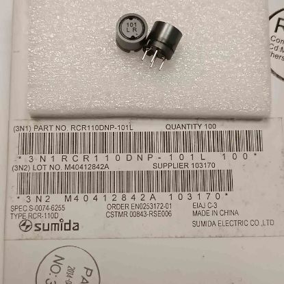 RCR110DNP-101L 100uH 1,08A KONDANSATÖR TİPİ BOBİN resmi