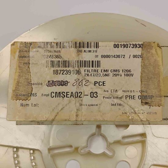 187239106 23.5NF 100V 1206 SMD SERAMİK KONDANSATÖR resmi
