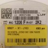 RC1206FR-072K2 2K2 1206 YAGEO SMD DİRENÇ resmi