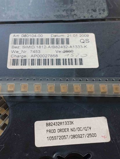 B82432A1333K 33UH 1812 resmi