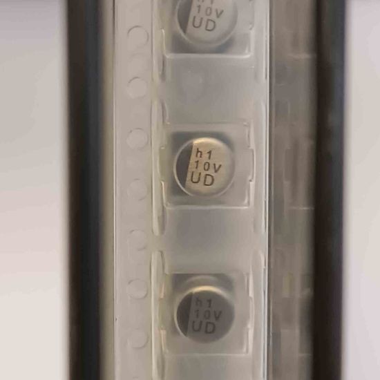 UUD1V100MCQ1PS 10MF 35V 5x5,8 NICHICON SMD KONDANSATÖR resmi