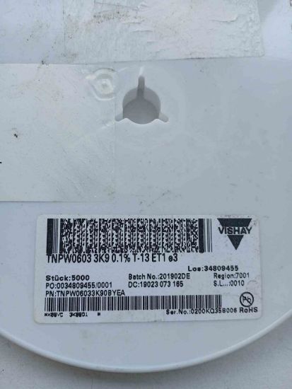 TRPV06033K908YEA 603 1K1 WISHAY resmi