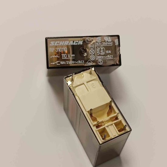 RP310110 110V 16A 1NO 8PIN SCHRACK GÜÇ RÖLE resmi