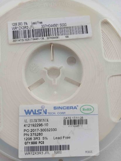 WR12X3R3JTL 1206 3R3 SİNCERA resmi