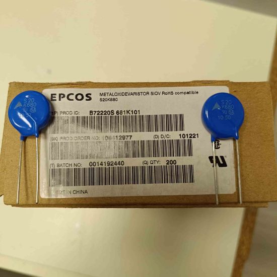 B72220-S681-K101 20mm 680V EPCOS VARİSTÖR resmi