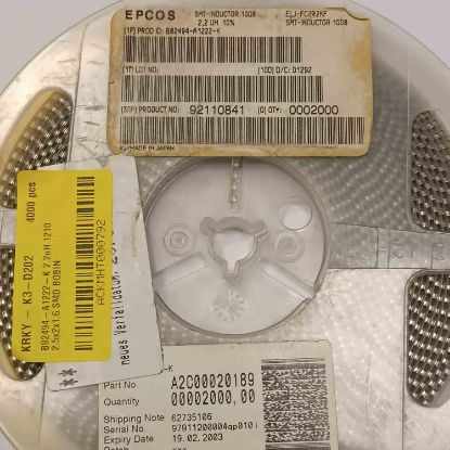 B82494-A1222-K 2.2uH 1210 2.5x2x1.6 SMD BOBİN resmi