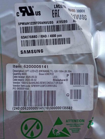 SPMWH1228FD5WNVUSG WARM WHITE 5630 SAMSUNG LED OPTO resmi