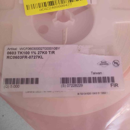 RC0603FR0727KO resmi