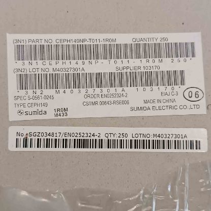 CEPH149NP-T011-1R0MC 1uH 20A SMD BOBİN resmi