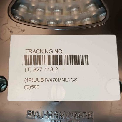 UUB1V470MNL1GS 47MF 35V 8x10 NICHICON SMD KONDANSATÖR resmi