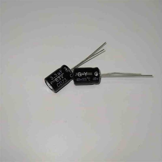 3.3MF 63V 8x11 ELKO KONDANSATÖR resmi