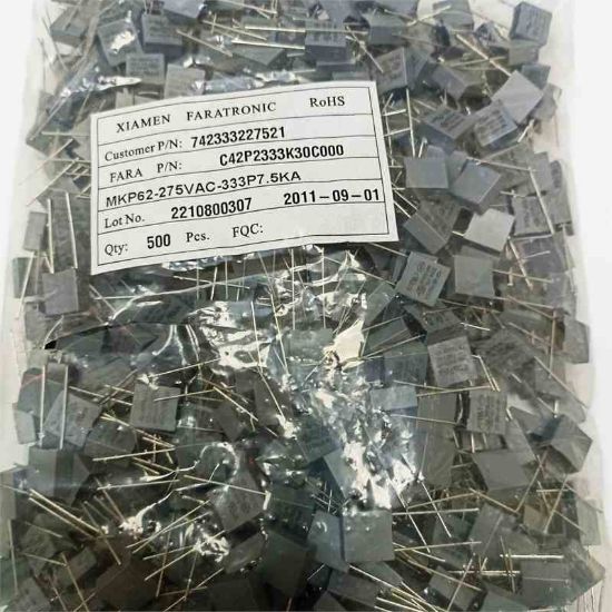 C42P2333K30C000 33NF 275AC 7.5mm XIAMEN POLYESTER KONDANSATÖR resmi