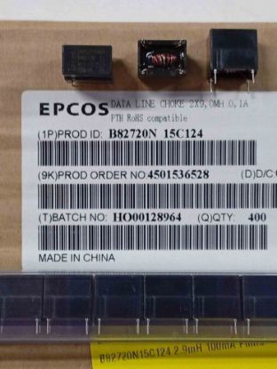 B82720N15C124 2.9mH 100mA Filitre resmi