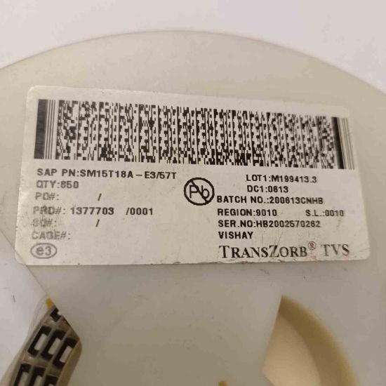 SM15T18A 18V 1.5KW SMD Transil DİYOT resmi