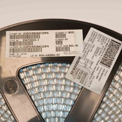 UUD1V680MCQ1PS 68MF 35V 6.3x7.7 NICHICON SMD KONDANSATÖR resmi