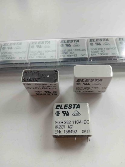 SGR 282 110VDC 110V 8A 2C 8PIN ELESTA GÜÇ RÖLE resmi