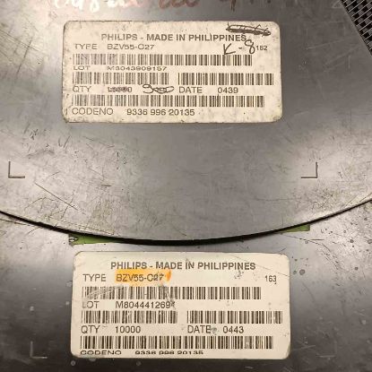BZV55C27 27V SOD80 PHILIPS ZENER DİYOT resmi