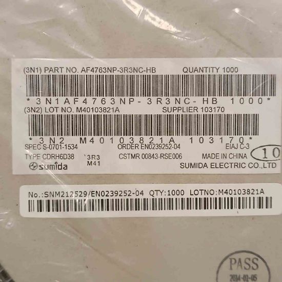 CDRH6D38NP-3R3NC 3,3uH 3,5A SMD BOBİN resmi