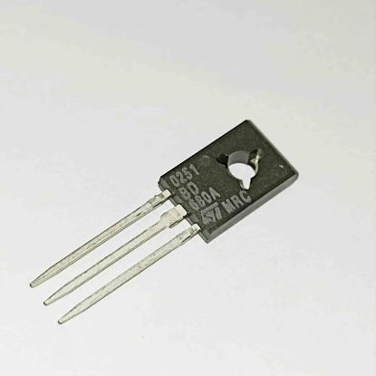 BD680A 4A 80V TO126 Darlington TRANSİSTÖR resmi
