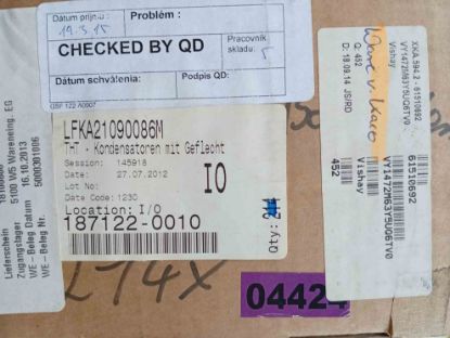 VY1472M63Y5UQ6TV0 4.7NF 760VAC 10mm X1,Y1 KACO SERAMİK KONDANSATÖR resmi