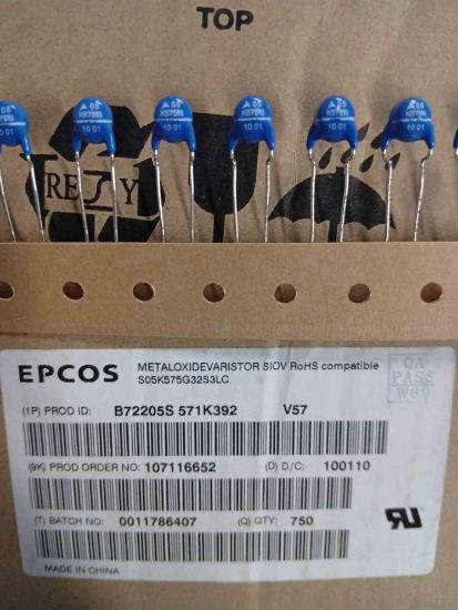 B72205S571K392 CAPACITOR KONDANSATÖR resmi