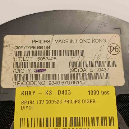 BB184 13V SOD523 PHILIPS DİYOT resmi