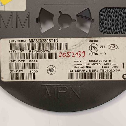 MMSZ5230BT1G 4.7V 500MW SOD123 VISHAY ZENER DİYOT resmi