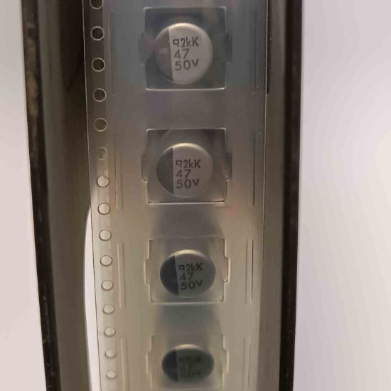 EMVK500ARA470MHAOS 47MF 50V 8x10 NIPPON SMD KONDANSATÖR resmi