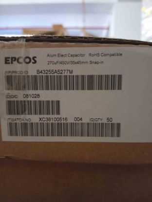 B43252A5277M 270MF 450V 30x45 105 ELKO KONDANSATÖR resmi