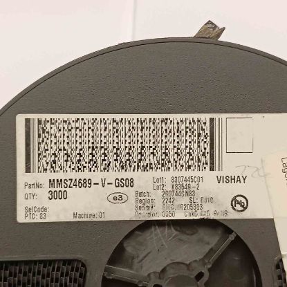 MMSZ4689-V-GS08 5V1 0.5W SOD123 VISHAY ZENER DİYOT resmi