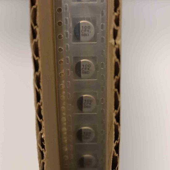 EEEFK1C101P 100MF 16V 6.3x5.8 105 PANASONIC SMD KONDANSATÖR resmi