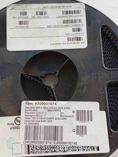 BAS81-GA08 40V-30MA SOD80 VISHAY DİYOT resmi