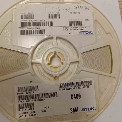 C2012CH1H470JT000A 47PF 50V 805 TDK SMD SERAMİK KONDANSATÖR resmi