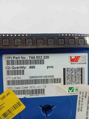 744053220 22uH 1,15A 5.8mm x 5.8mm x 2.8mm SMD WÜRTH resmi