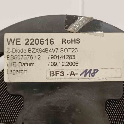 BZX84B4V7 4.7V 0.35W SOT23 PHILIPS ZENER DİYOT resmi