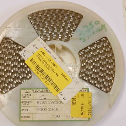 ECST1VC225R 2.2MF 35V C  TANTAL KONDANSATÖR resmi