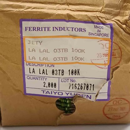 LALAL03TB 100K 10UH DİRENÇ TİPİ BOBİN resmi