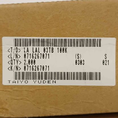 LALAL03TB 100K 10UH DİRENÇ TİPİ BOBİN resmi