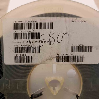 UMH9NTN 70mA 50V SOT-363 SMD TRANSİSTÖR resmi