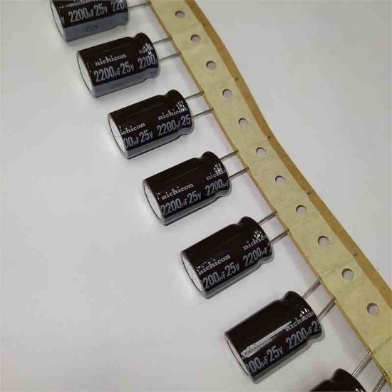 UPR1E222MHD1YQ 2200MF 25V 16x25 105 NICHICON ELKO KONDANSATÖR resmi