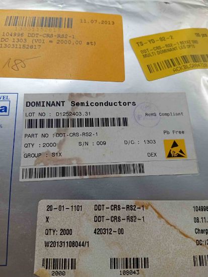 DDT-CRS-RS2-1 BEYAZ SMD MULTİ DOMINANT LED OPTO resmi