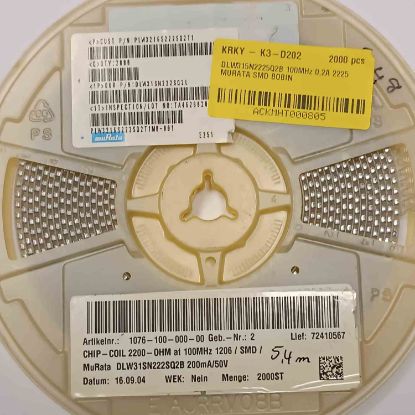 DLW315N2225Q2B 100MHz 0,2A 2225 MURATA SMD BOBİN resmi