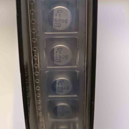 UCD1E681MNQ1GS 680MF 25V 8x10 NICHICON SMD KONDANSATÖR resmi